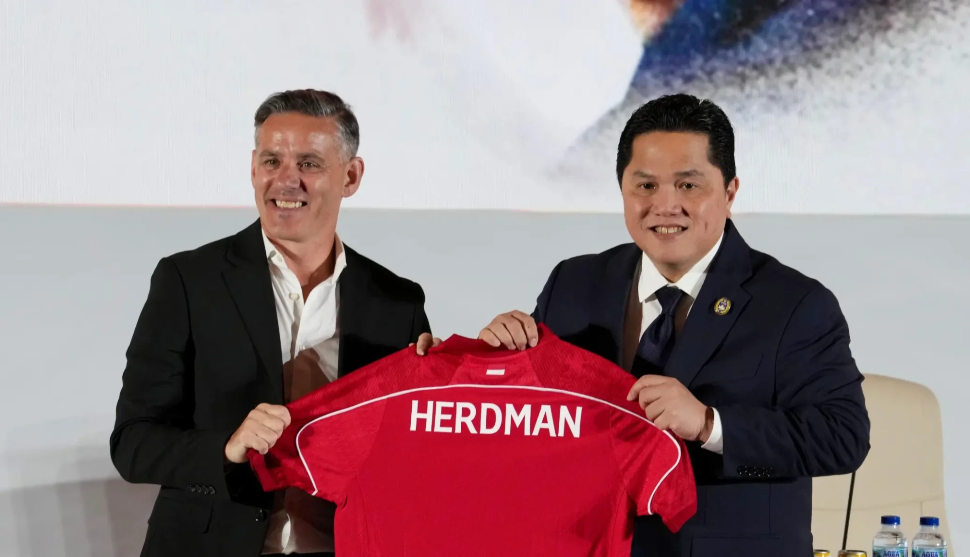 John Herdmandan dan Eric Thohir