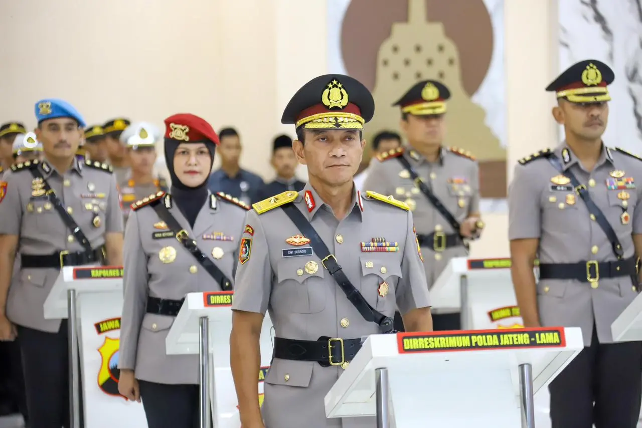 Pelantikan Direktur Reserse PPAdanPPO Polda Jateng