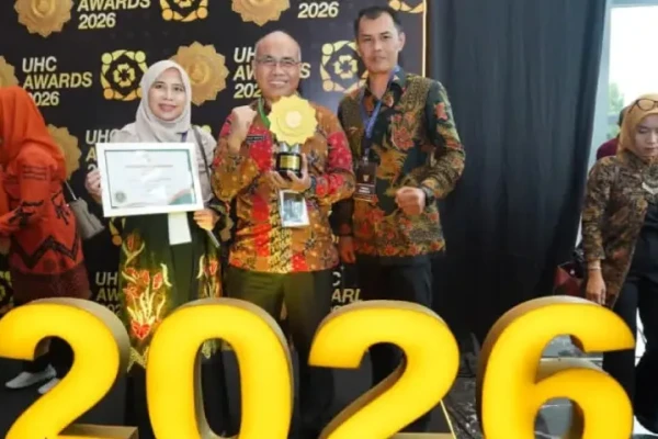 Pemkab Kediri Raih Penghargaan UHC Pratama 2026 Atas Capaian Kepesertaan Kesehatan 98 Persen