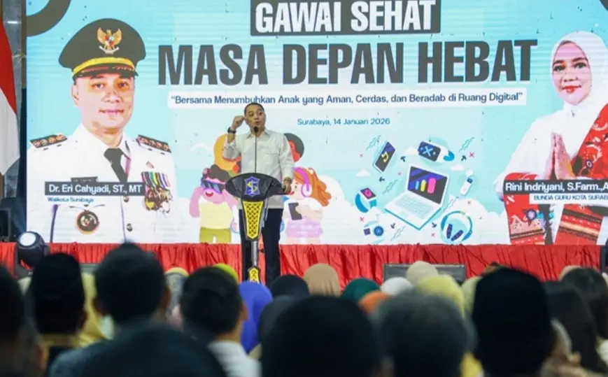 Sosialisasi SE Wali Kota Surabaya Gawai Sehat