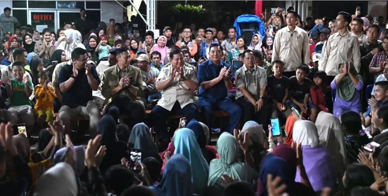 Tahun baru bersama Presiden Prabowo