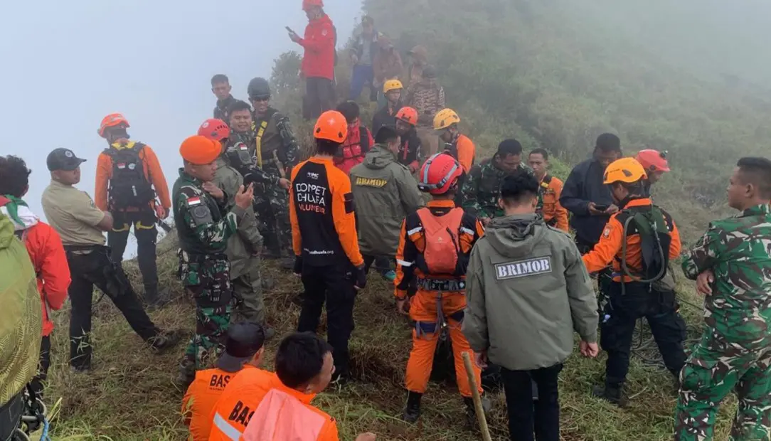 Timsar temukan puing pesawat jatuh
