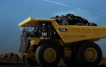 Truk angkut batu bara