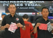 Polres Tegal Ungkap Peredaran Sabu dan Pil Ekstasi di Adiwerna, Satu Pelaku Diamankan