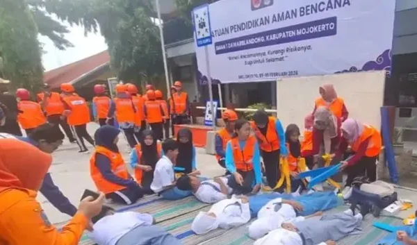 BPBD Jatim Perkuat Mitigasi di Sekolah Melalui Program SPAB 2026