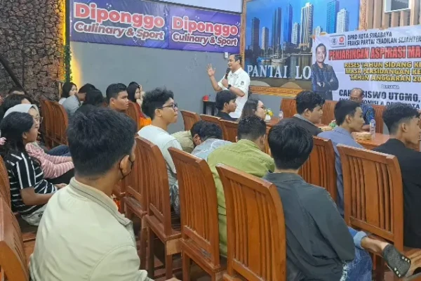 Reses di Sawahan, Cahyo Terima Keluhan Minimnya Perhatian Pemkot untuk Pemuda