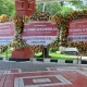 Karangan bunga dari megawati