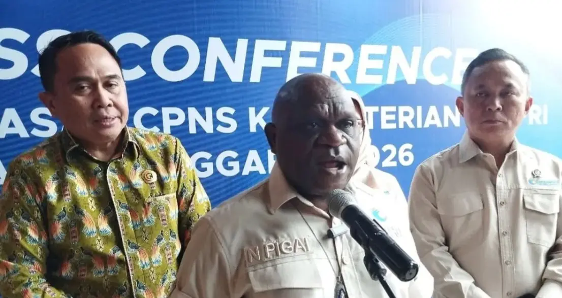 Menteri Hak Asasi Manusia (HAM) Natalius Piga
