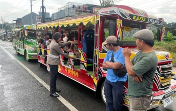 Satlantas Polres Tegal Laksanakan Himbauan dan Penindakan Terhadap Pengemudi Odong-odong di Jalan Gajah Mada Slawi