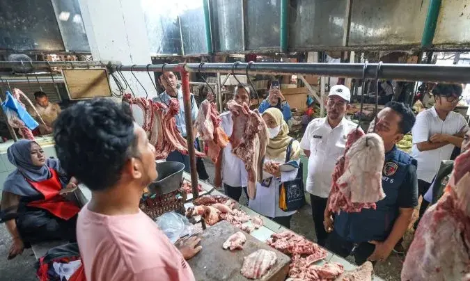 Pemkot Surabaya sidak pasar