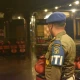 pengawasan RHU - Petuhas Satpol PP Kota Surabaya saat melakukan pengawasan di RHU di Kota Surabaya pada bulan ramadan