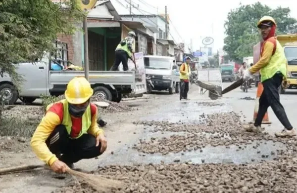 Pemkab Sidoarjo Kebut Perbaikan 41 Ruas Jalan Menjelang Lebaran 2026