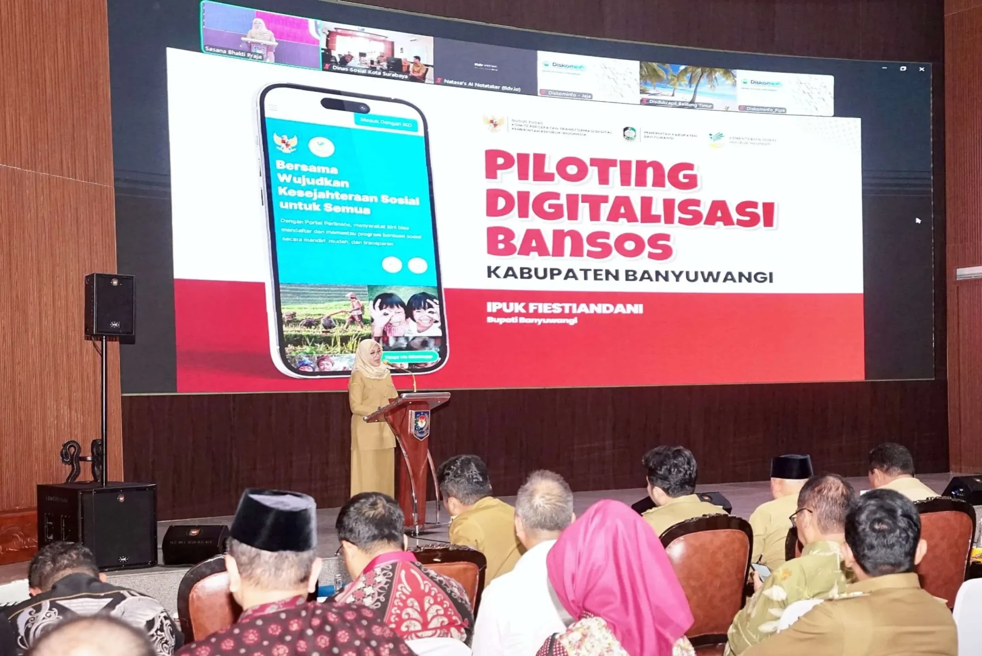 Piloting digitalisasi bansos