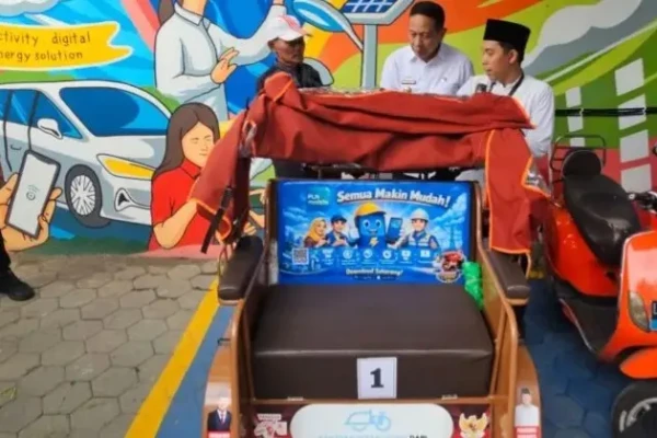 Dukung Becak Listrik Bantuan Presiden, PLN Malang Siapkan Infrastruktur Pengisian Daya