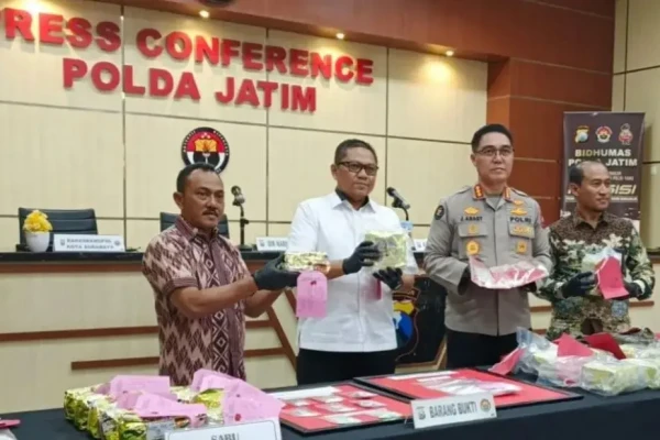 Polda Jatim Bongkar Jaringan Narkoba Antarwilayah, 33 Kg Sabu Disita