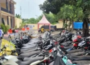Polres Situbondo Amankan Puluhan Motor Balap Liar yang Resahkan Warga