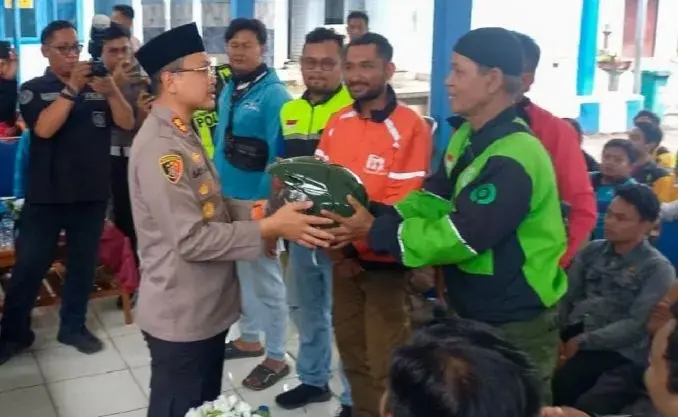 Polres Situbondo Gandeng Komunitas Ojol
