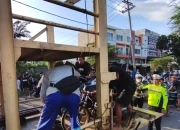 Ratusan Motor Terjaring Razia Balap Liar di Arteri Porong Sidoarjo