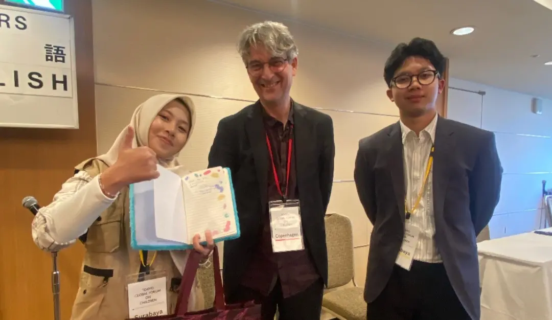 Revalina Fernanda, siswi SMPN 1 Surabaya