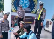 Viral Balap Lari di Jalan Raya Maospati, Polisi Turun Tangan Sosialisasikan Aturan Lalu Lintas