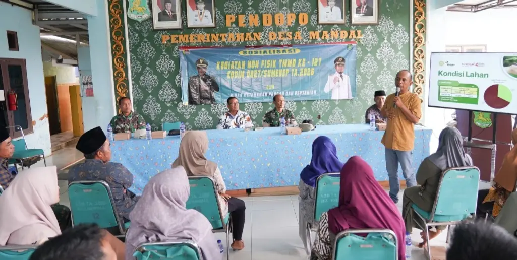 TMMD Sumenep Perkuat Swasembada Pangan dari Desa