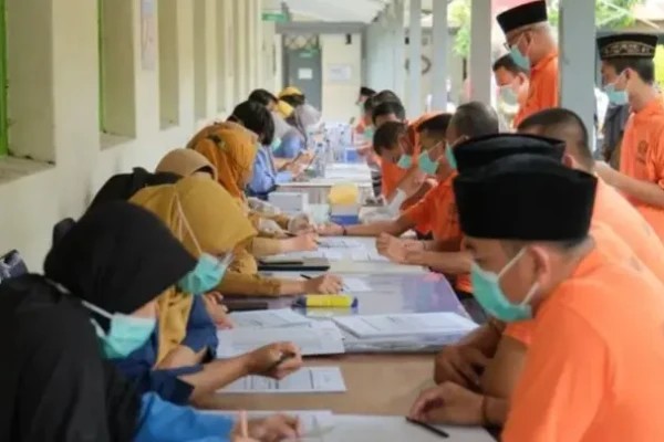 Lapas Kelas I Malang Gelar VCT Mobile untuk Deteksi Dini HIV/AIDS bagi Ratusan Warga Binaan