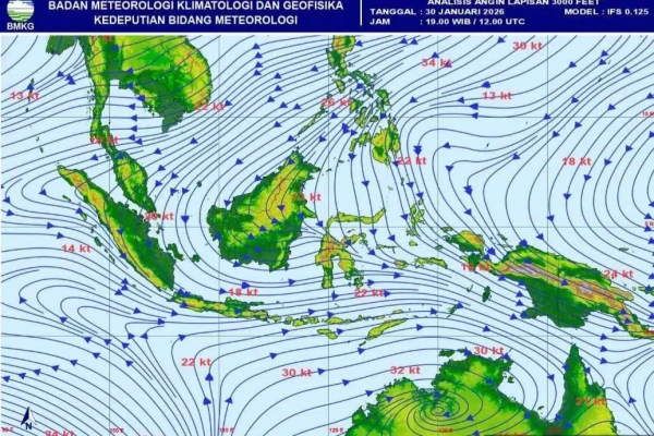 Waspada Cuaca Ekstrem dan Bencana Hidrometeorologi di Jawa Timur Sepekan Ke depan