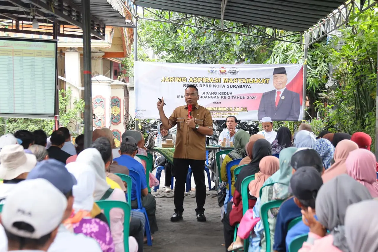 Yona Bagus Widyatmoko saat Reses