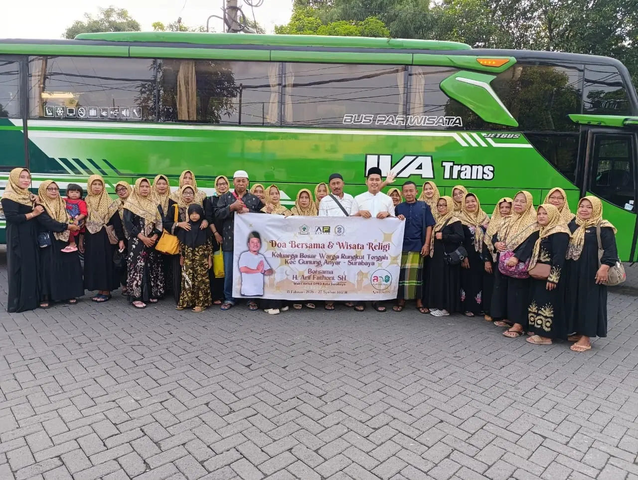 Ziarah Wali 5 yang digelar Arif Fathoni untuk Warga Daerah Pemilihannya, Minggu (15/02/2026)