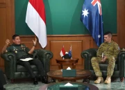 Gubernur Akademi Militer Terima  Courtesy Call Atase Darat Australia