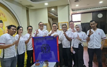 audiensi diruang wakil ketua DPRD Surabaya Senin (16/03/2026).