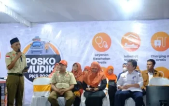 Posko Mudik PKS Jatim Siap Manjakan Pemudik dengan Adanya Pijat dan Ngopi Gratis