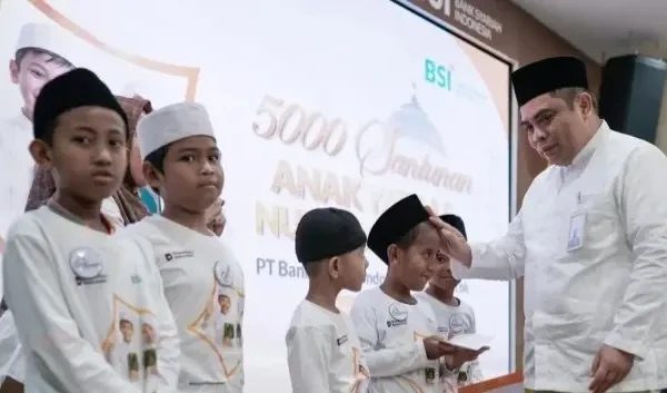 BSI Rayakan Milad ke-5 dengan Menyantuni 5.000 Anak Yatim di Seluruh Indonesia