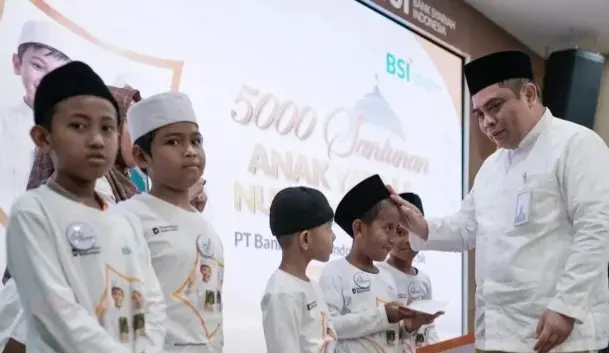 BSI Santuni 5.000 Anak Yatim di Seluruh Indonesia
