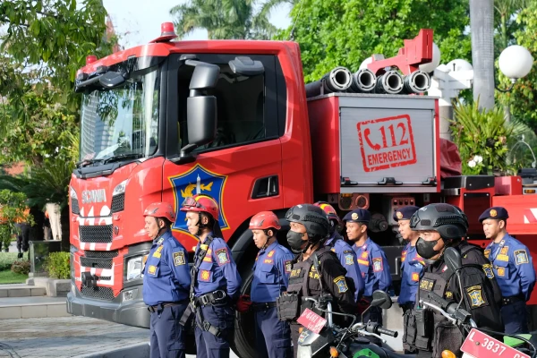 Damkar Surabaya Tetap Siaga Selama Lebaran 2026, Warga Diimbau Cek Listrik dan Gas Sebelum Mudik