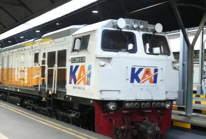 Ilustrasi kereta api