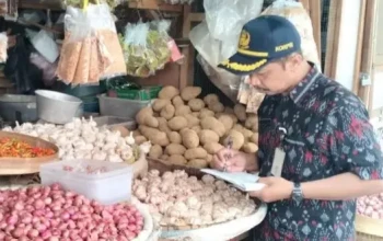 Stok Bahan Pokok di Kediri Pasca-Lebaran Dipastikan Aman dan Terjangkau