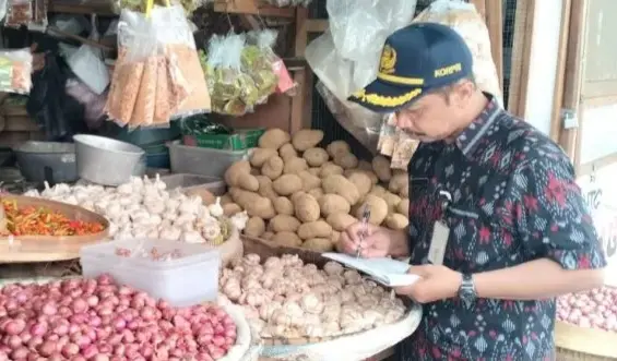 Stok Bahan Pokok di Kediri Pasca-Lebaran Dipastikan Aman dan Terjangkau