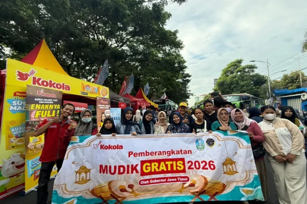 Konsisten Dampingi Mudik Gratis Jatim, Kokola Group Tebar Sharing Happylicious untuk 4.000 Pemudik