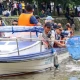 Kerja bhakti di kali mas