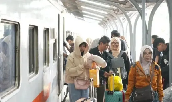 Lonjakan Arus Balik Lebaran 2026 di Wilayah Daop 9