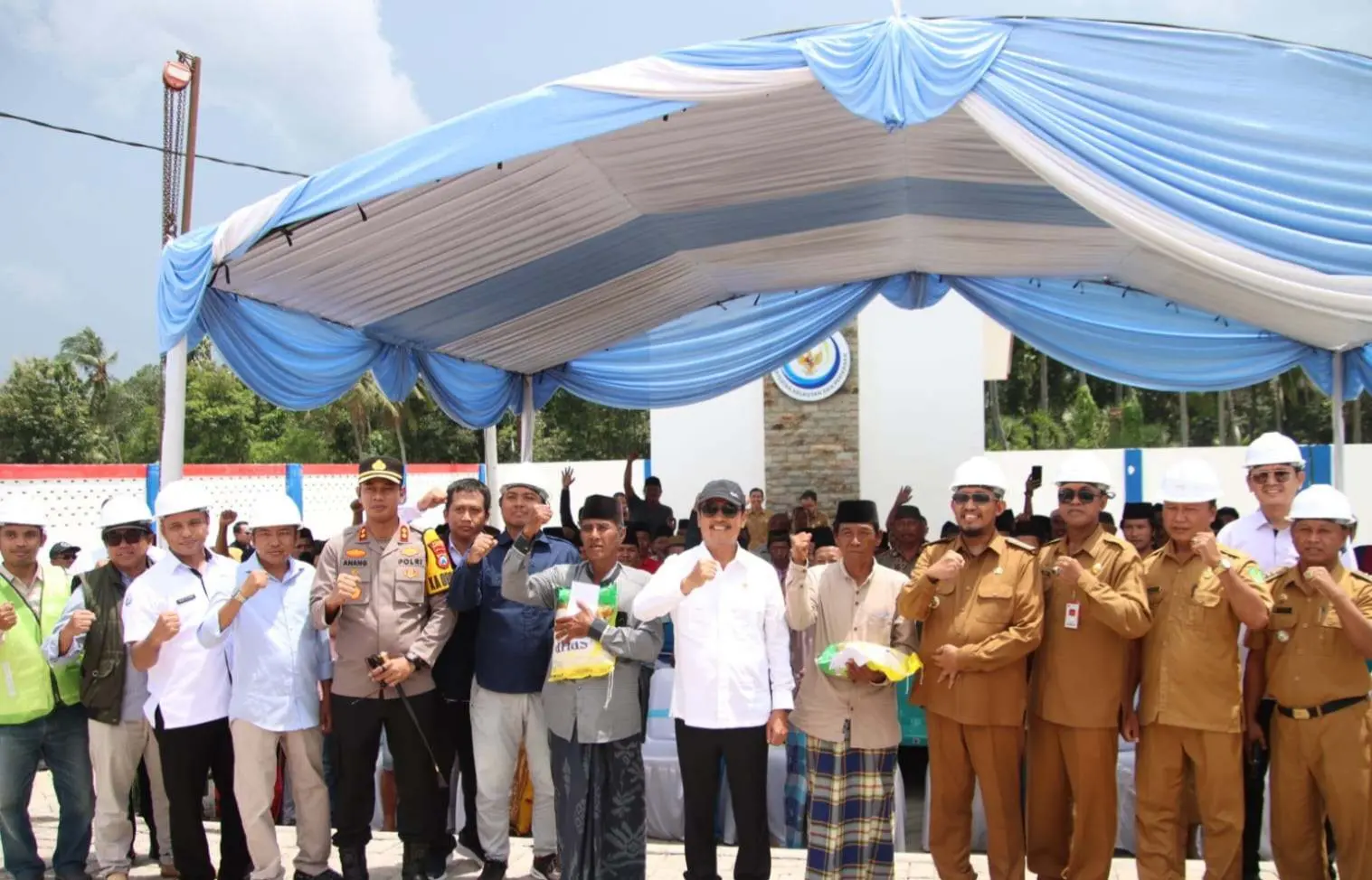 Menteri KKP Kunjungi Kampung Nelayan Merah Putih,