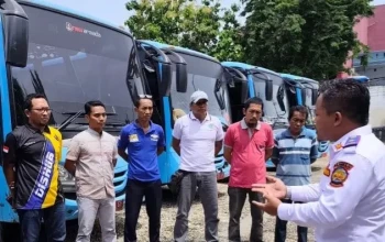 Fasilitasi Perantau, Pemkab Bangkalan Operasikan Bus Mudik Gratis Menuju Kecamatan