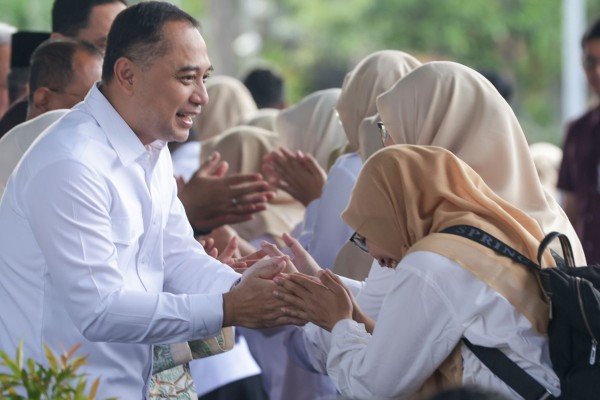 Foto: Halal Bi Halal  Wali Kota Eri Ajak Warga Perkuat Silaturahmi