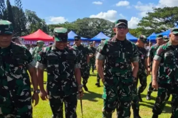 Stabilisasi Harga Pangan Jelang Lebaran, Kodam V/Brawijaya Gelar Bazar Murah di Malang