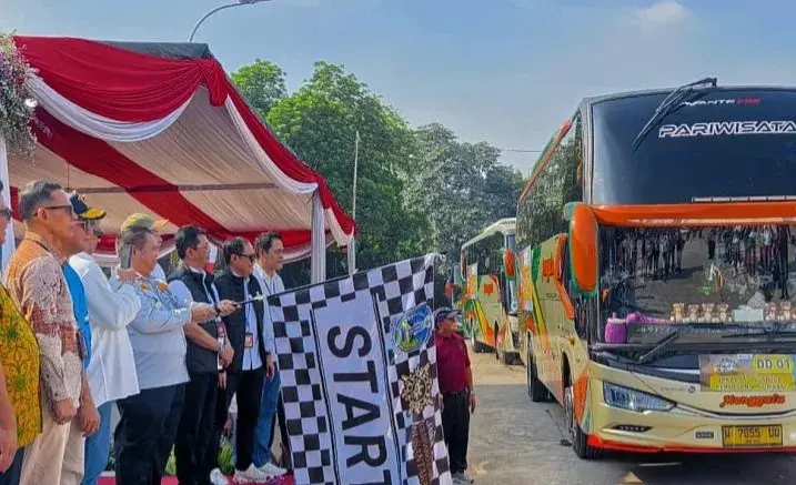 Pelepasan mudik gratis