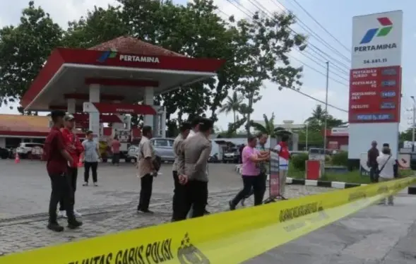 Penyegelan SPBU Tegalbesar