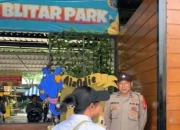 Polres Blitar Perketat Pengamanan Objek Wisata Selama Libur Lebaran
