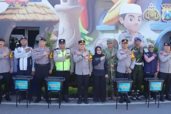 Polres Kediri Siapkan Pos Terpadu dan Layanan Gratis di Jalur Mudik Mengkreng