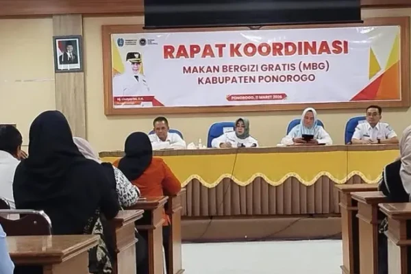 Badan Gizi Nasional Evaluasi Tata Kelola Program Makan Bergizi Gratis di Ponorogo